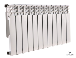 Радиатор биметаллический 500/80, 12 секций, 1800 Вт