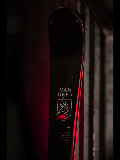 Юниорские для слалома Van Deer SL-JR PRO 10 Длина 138cm Радиус 10м + крепления SPX11 Сезон 24/25