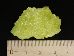 Сера, кристалл (36*28*13 мм, 8,2 г) №35098