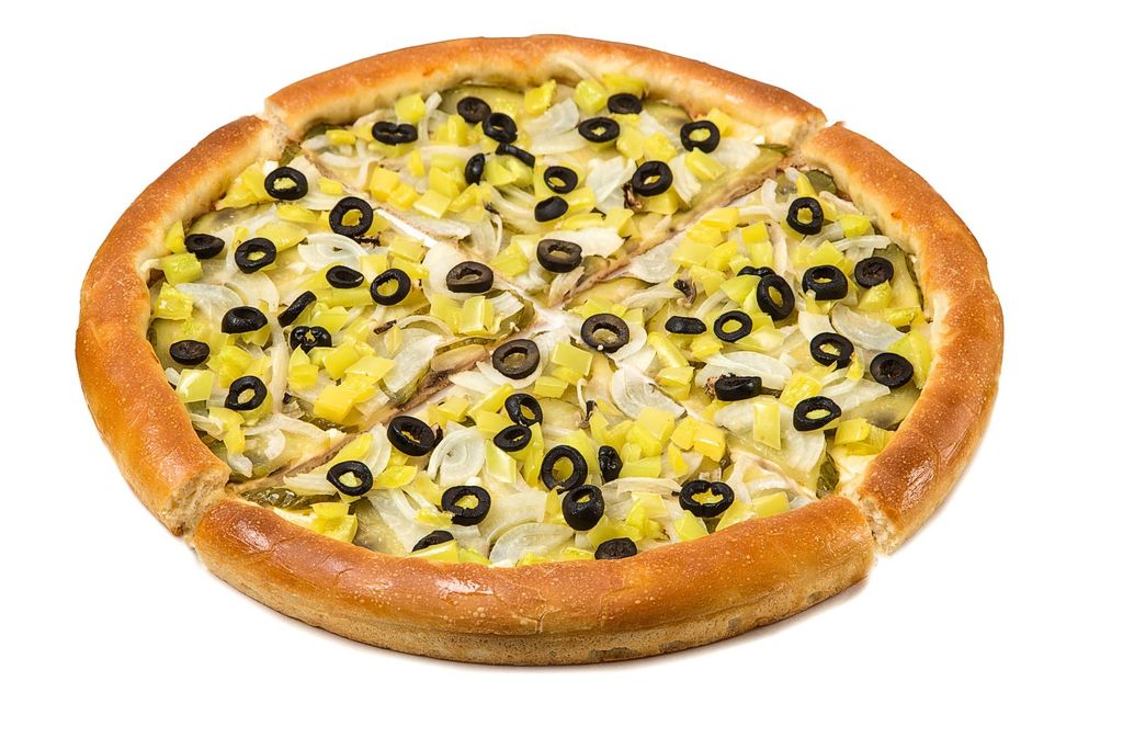 Луковая пицца