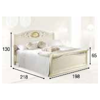 Кровать "Ferro" с изножьем 180x200 см