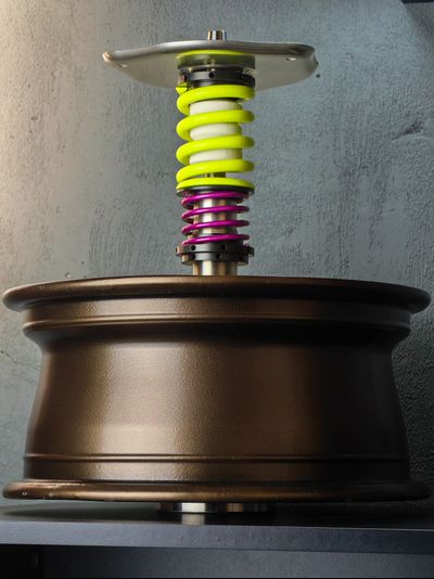 HOOKWHEELS NEON LIME-VIOLET | BRONZE