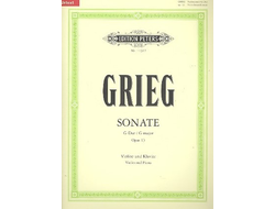 Grieg. Sonate G-dur op.13 für Violine und Klavier