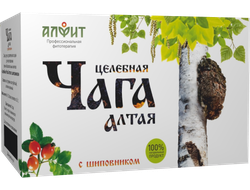 ЦЕЛЕБНАЯ ЧАГА АЛТАЯ С ШИПОВНИКОМ