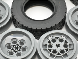 !АНАЛОГ! Tires and Hubs /  62 Wheel pack DBG, DBG (WHL11)