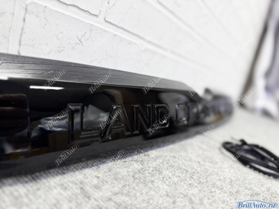 Накладка багажника Toyota Land Cruiser Prado 13-17 черная