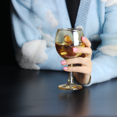 Бокал для вина  "мёд-снег" 270 мл