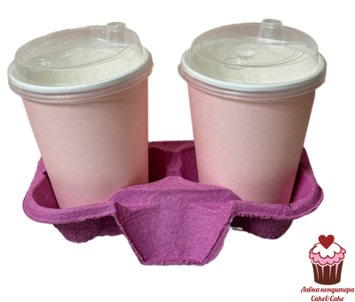 Набор для торта с собой Cake to go РОЗОВЫЙ