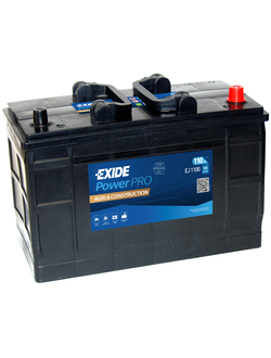 АККУМУЛЯТОР EXIDE Power Pro Agri & Construction EJ1100 R+ 110Ah 900А (En)