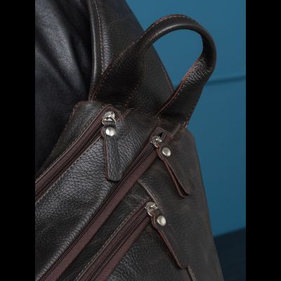 Кожаный рюкзак Mongardino brown (арт. 3100-04)