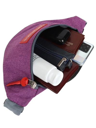 Сумка на пояс Optimum Mini RL, сиреневая