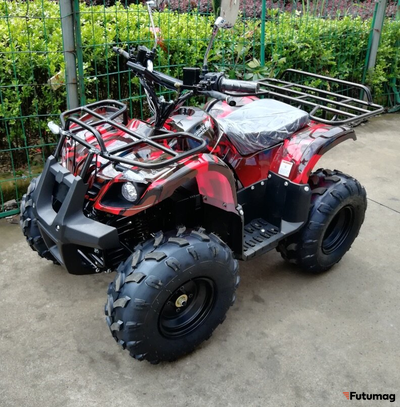 Квадроцикл GreenCamel Атакама T120 (48V 800W R8 Цепной привод) Армейский-красный