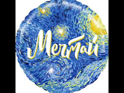 Фольгированный шар с рисунком 18 дюймов (45 см)