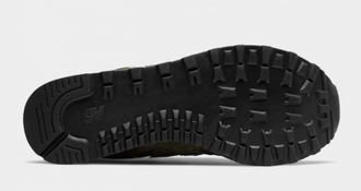 New Balance 574 Olive (Экозамша) подошва