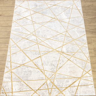 КОВЕР POLO K607A CREAM-L.Brown / 2*3.9 м