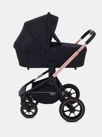 Коляска 2в1 MowBaby Zoom Gold Black