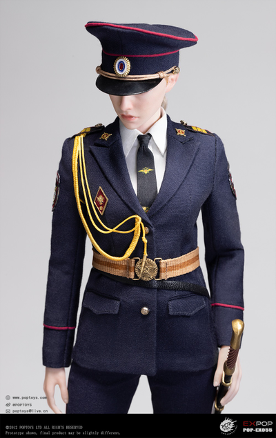 Сотрудница конной полиции МВД РФ - Коллекционная ФИГУРКА 1/6 Russian Police Force Female Mounted Police (EX055) - POPTOYS