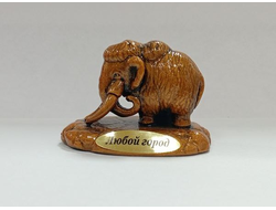 Мамонт малый, гипс. ОПТ