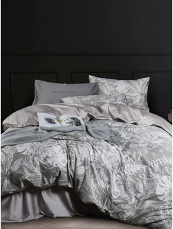 Постельное белье мако-сатин семейное 150x200x2 250x270x1 50x70x4 TIS05-887