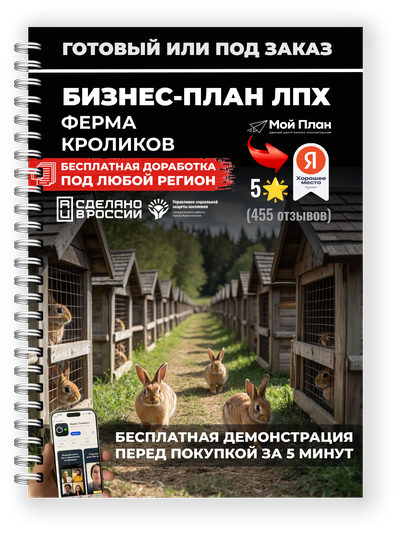 Бизнес-план для ЛПХ: разведение кроликов под соцконтракт