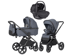 Коляска 3в1 Carrello Ultimo Cool Grey Chrome 2025 (Vega)