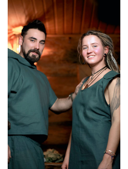 Костюм пар-мастера Дар Движения из конопли