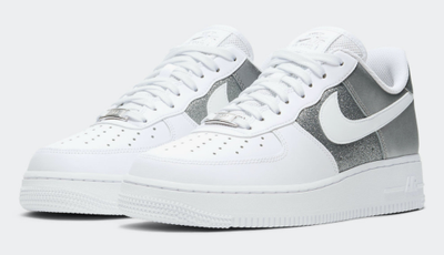 Nike Air Force 1 Low (Серые) Арт 17 сбоку