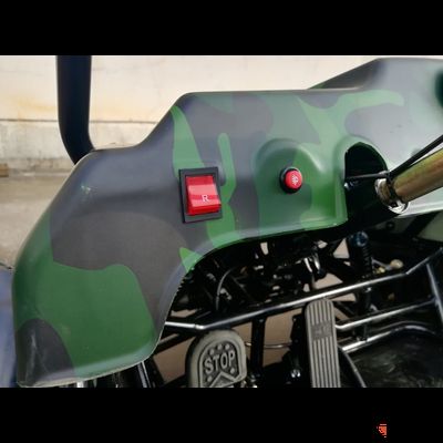 Багги GreenCamel Намиб T009 (60V 1500W 42Ah R7 Дифференциал) Армейский зеленый