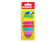 Клейкие закладки Kores Film пластиковые 8 цветов по 25 листов 12х45 мм на линейке