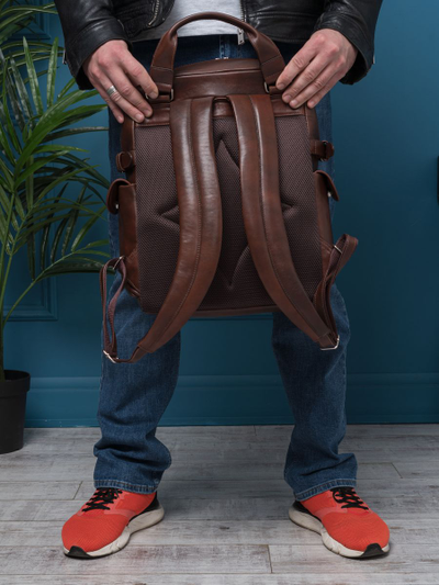 Кожаный рюкзак Corruda Premium brown (арт. 3092-53)