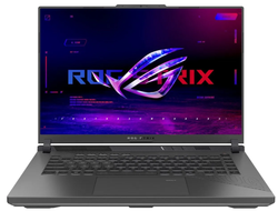 Ноутбук ASUS ROG Strix, AMD Ryzen 9 8940HX, RAM 16 ГБ, SSD 1024 ГБ, NVIDIA GeForce RTX 5070 Ti для ноутбуков (12 Гб), Windows Home, серый, Русская раскладка
