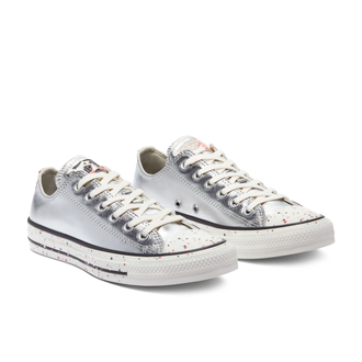 Converse plateadas top