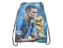 Сумка-мешок для обуви Kylian Mbappe Lottin, Килиан Мбаппе Лоттен №13