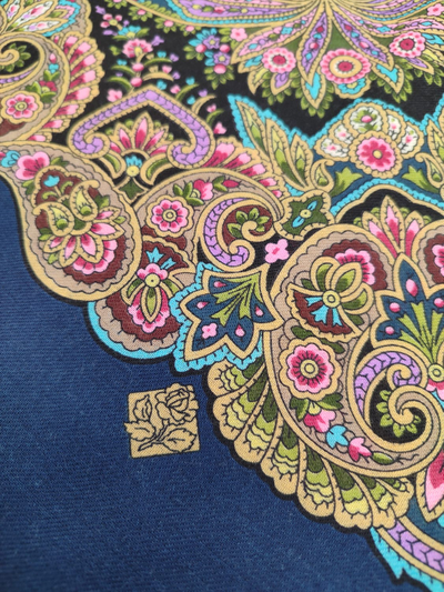 Павловопосадский платок Колдовская ночь 1934-14