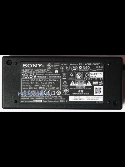 блок питания TV AC ADAPTOR Sony ACDP-085E01 19,5V4.35A
