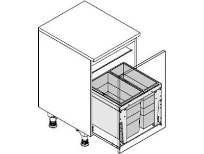 ВСТРАИВАЕМАЯ СИСТЕМА 46Л TRIPLE XL 500 HAILO 3631581