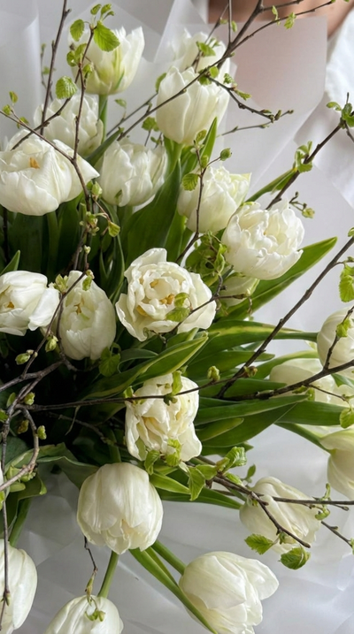 Букет цветов на 8 марта № 768