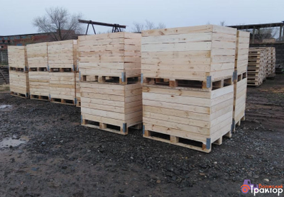 Деревянный контейнер 1200х1200х900