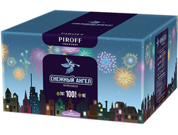 Батарея салютов СНЕЖНЫЙ АНГЕЛ БСП0210010 PIROFF | Neva-Salut.com