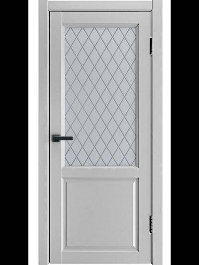 Дверь межкомнатная ДО Классика 2Ф серая