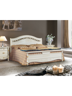 КРОВАТЬ 160*200 DIAMANTE 2104 (L181*P224*H129) CASA+39