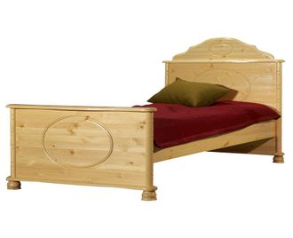 Кровать АЙНО из массива сосны 90 х 190/200 см