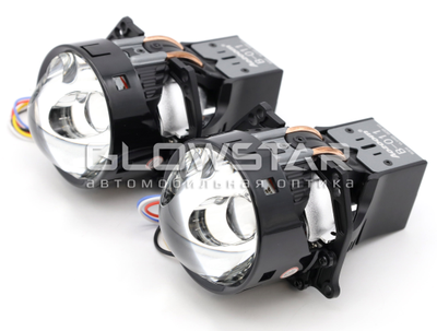 Билед модули Aozoom B-011 Laser 2024 3.0 дюйма, 4 чипа, 5500K, 12V, 54W/81W, крепление 3R (комплект, 2шт)