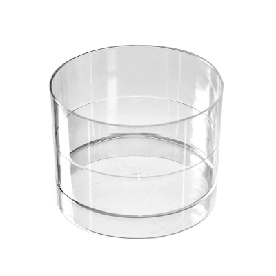 Форма фуршетная/Стакан прозр. "Ноль" б/к ПС (15 шт./уп), 60мл