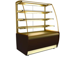 Кондитерская холодильная витрина Carboma ВХСв-1,3д Полюс