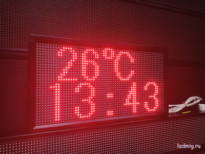 Уличные часы-[88:88]-t-370х690мм