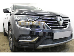 Защита радиатора Renault Koleos II 2016- black