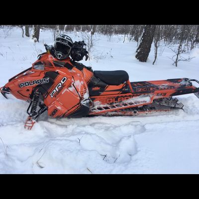 Наклейки на снегоход Polaris Axys Pro RMK 2016 2017 2018 2019 №1480
