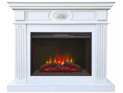 Электрокамин Бруклин WT с очагом Sparta 25.5 LED