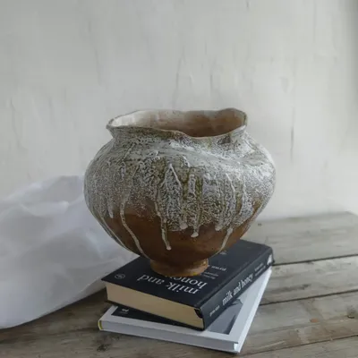 Продана. Ваза керамическая milk and honey